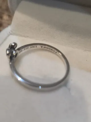 Anillo Pandora Disney Mickey Plata