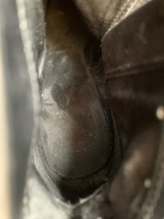 Botines de tacón negros