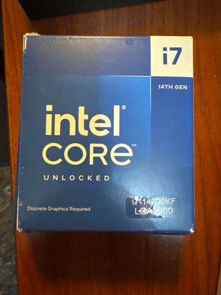 Cajas vacías componentes PC: ASUS, Intel, Corsair