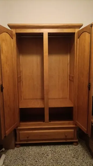 Habitación completa de madera de pino