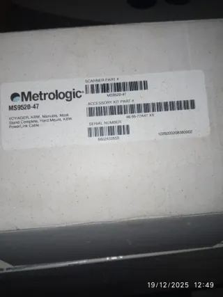 Escáner de código de barras