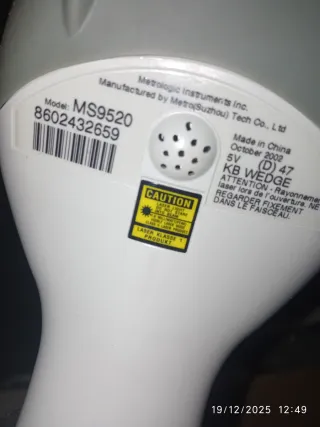 Escáner de código de barras