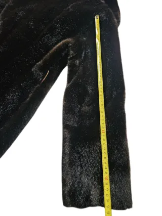 Pelliccia ecologica vintage Michel Alexis S /M