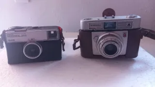 Lote 2 Cámaras Fotos Kodak y Werlisa