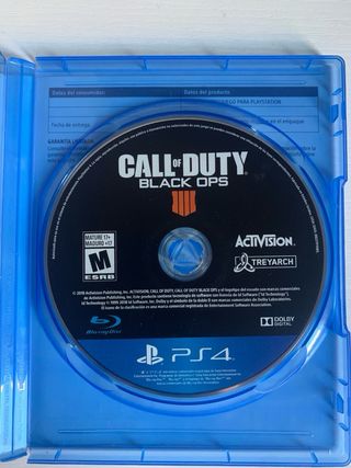 Call of Duty Black Ops 4 PS4
