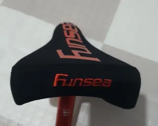 Tija de sillín BMX 25.4mm Funsea aluminio con asie