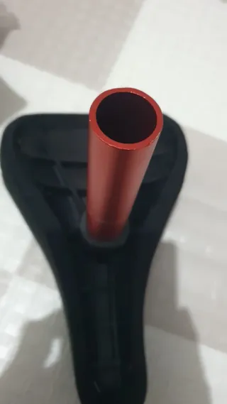 Tija de sillín BMX 25.4mm Funsea aluminio con asie