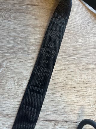 Riñonera Nike Air Jordan Negra y Dorada