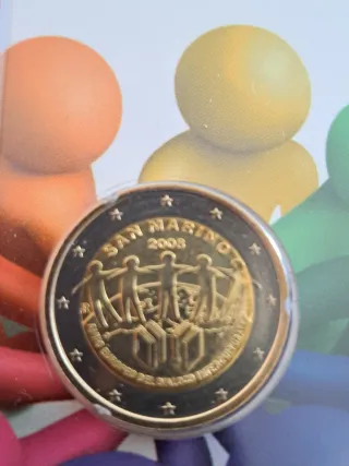 2 Euro San Marino 2008 Dialogo Interculturale