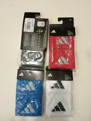 Muñequeras Adidas (Pack 4)
