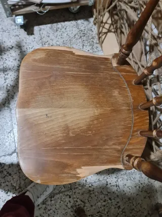 Sedie in legno da restaurare shabby