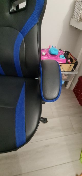 Silla Gaming Mars Gaming Negra y Azul