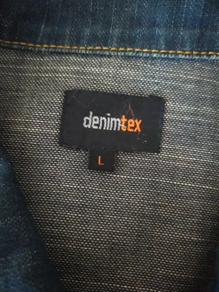 Cazadora vaquera hombre azul