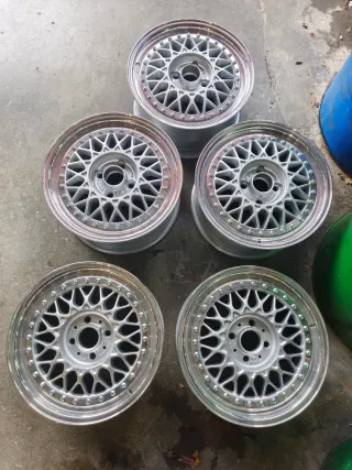 Lote 5 Llantas BBS Originales