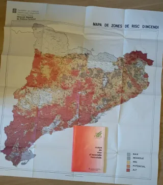 Mapa de Risc d'Incendis Forestals