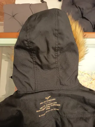 Parka Alpha Industries Negra Talla S