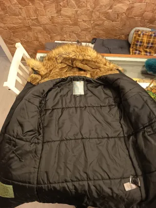 Parka Alpha Industries Negra Talla S