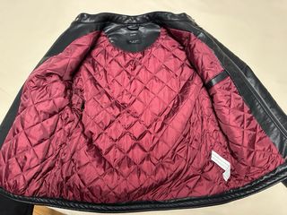 Chaqueta Biker Negra Hombre