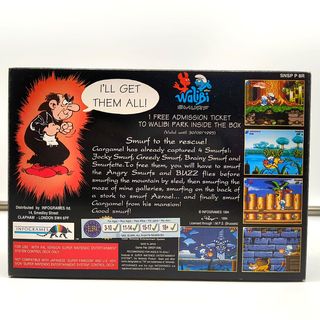 The Smurfs - I Puffi – Nintendo SNES – PAL UKV