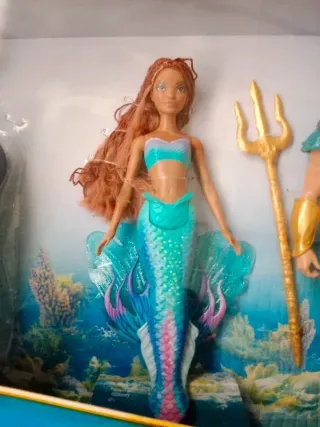 Pack 3 Figuras Disney La Sirenita Mattel