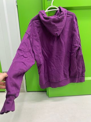 Sudadera Pull&Bear STWD Morada Talla XL