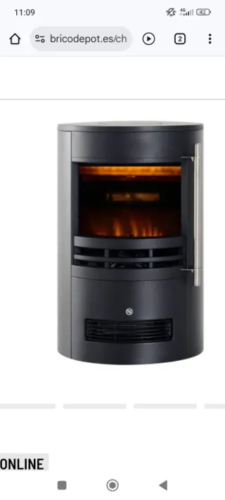 Chimenea eléctrica