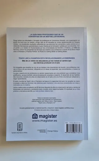 Los mejores profesores: Teach Like a Champion 2...