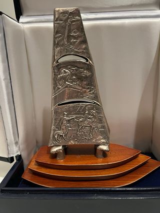 Fusione Argento Monumento a Colombo