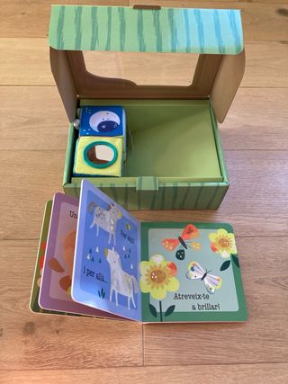 Llibre I Cubs De Joc Multisensorial la  Granja