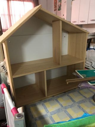 Estantería Casita Madera Estilo Ikea