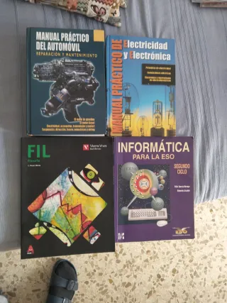 No a 1€. Libros varios de texto