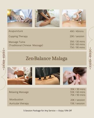 Masaje profesional a domicilio – Málaga