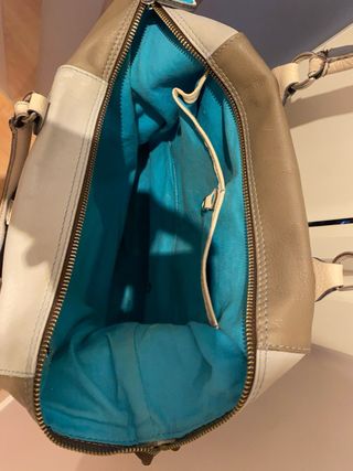 Bolso Gabs Piel Convertible Azul y gris