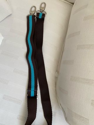 Bolso Gabs Piel Convertible Azul y gris