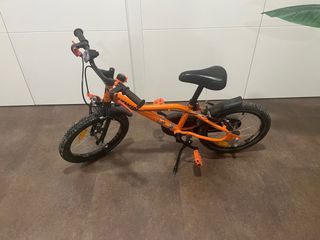 Bicicleta Btwin Robot 500 16 Naranja. Casi nueva .