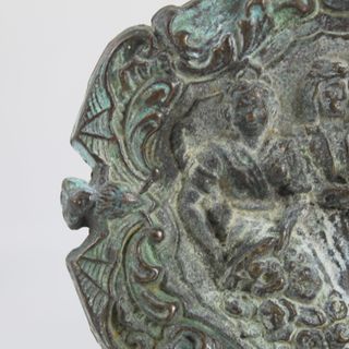 Cenicero Bronce Antiguo Fallas Valencianas