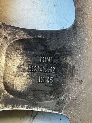 Llantas Mini Cooper (4 unidades)