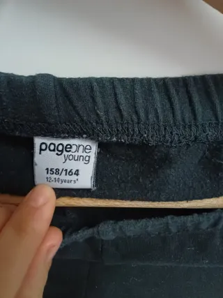 Leggings bambina 12-14 anni neri