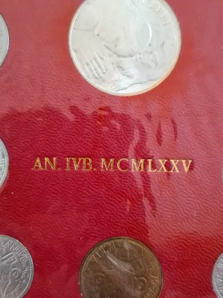 Serie Divisionale Vaticano 1975 Giubileo