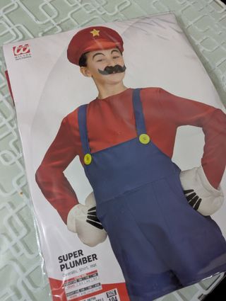 Costume Super Mario Idraulico Bambino