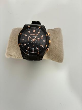 Reloj Duward Aquastars Negro y Dorado