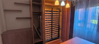 Regalo armario con cama abatible y zapatero. URGE