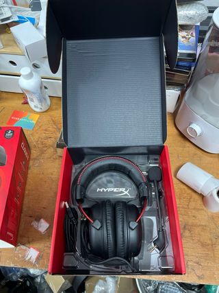 HyperX Cloud II Cascos Gaming Negro/Rojo