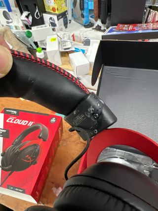 HyperX Cloud II Cascos Gaming Negro/Rojo