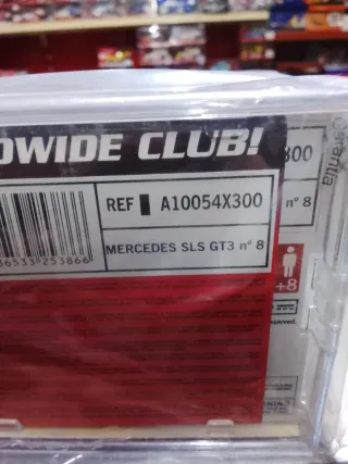 Scalextric Mercedes SLS GT3 N8 NUEVO PRECINTADO
