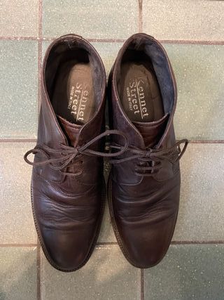 Stivali Chukka Kennet Street Pelle Marrone