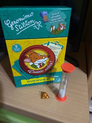 Juego Matemáticas Geronimo Stilton