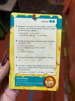 Juego Matemáticas Geronimo Stilton