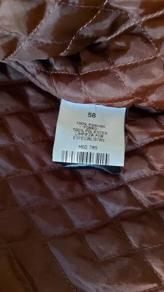 Abrigo Piel Old Taylor Marrón Hombre