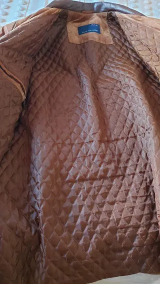 Abrigo Piel Old Taylor Marrón Hombre